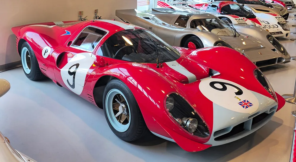 A Ferrari 412P. Model reference photograph; the auctioned chassis is not identified here.