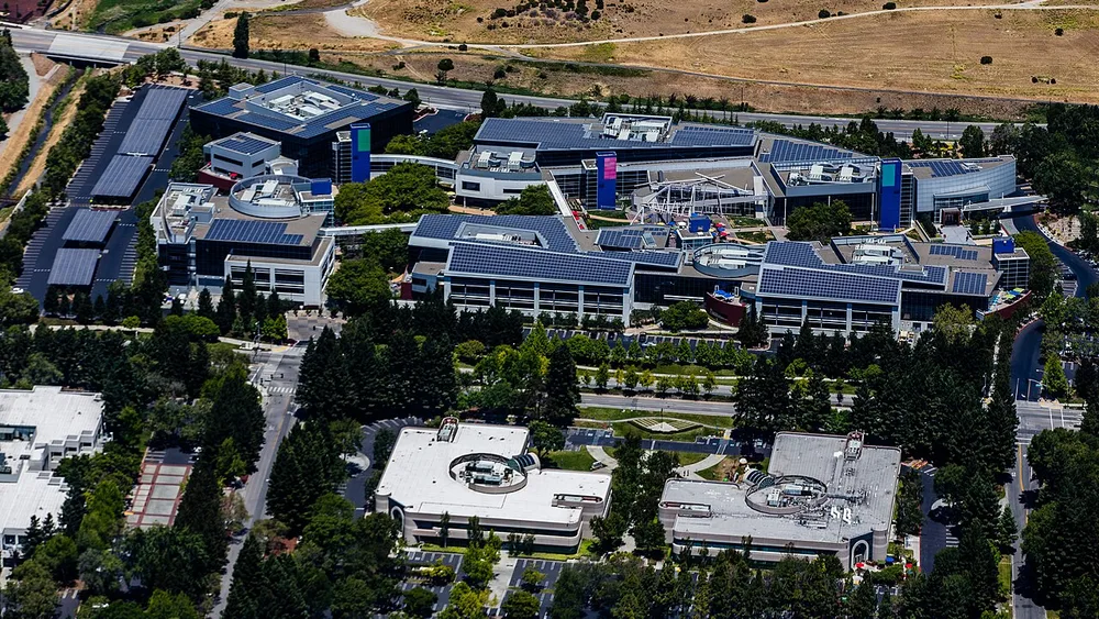 Google’s campus in Mountain View, California.