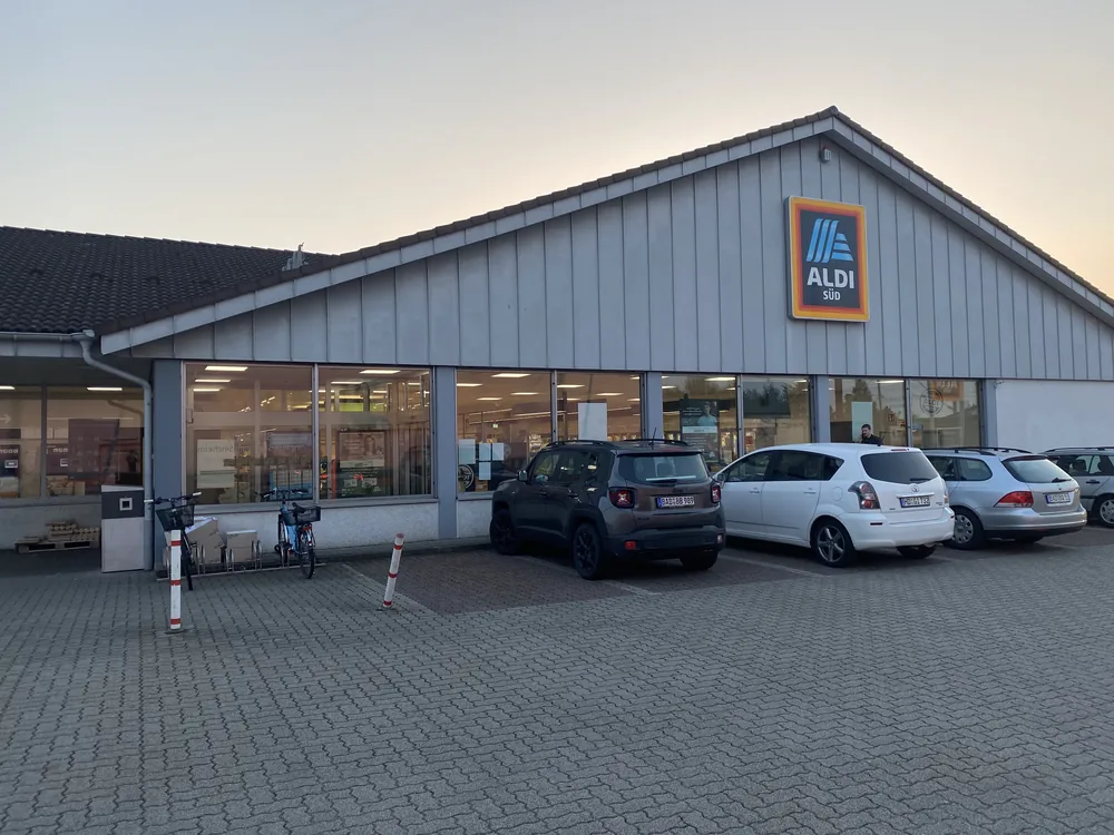 An Aldi Süd store in Sinzheim, Baden-Württemberg.