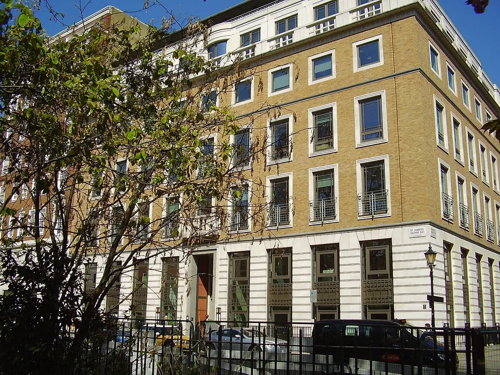 BP offices in London.