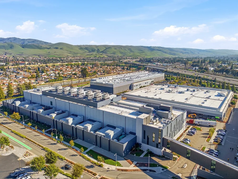 An Equinix data centre in Silicon Valley.