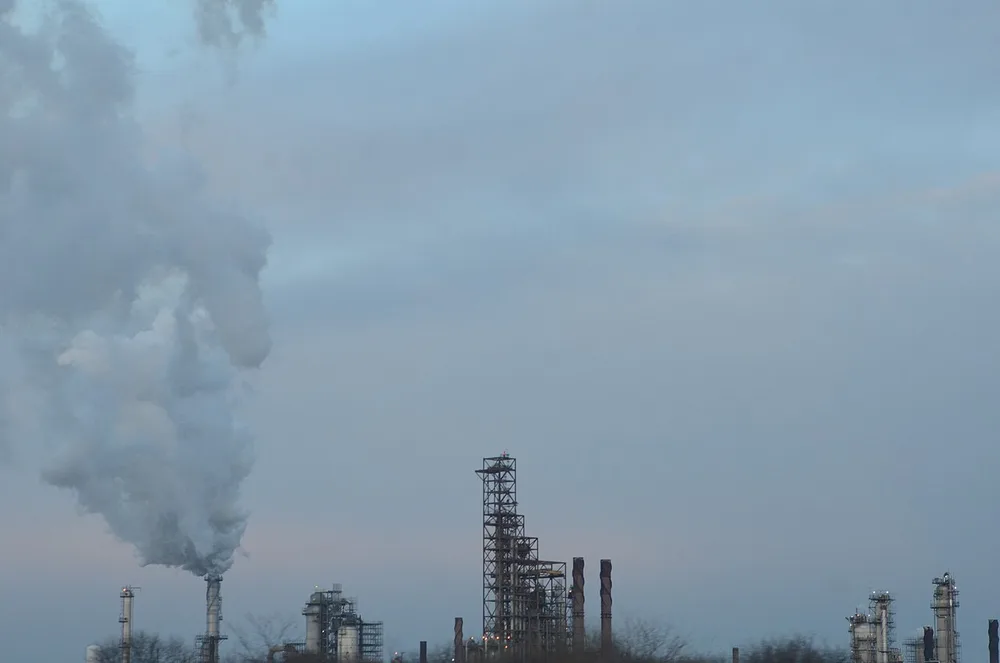 ExxonMobil’s refinery near Joliet, Illinois.