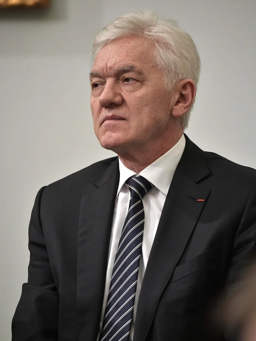 Gennady Timchenko at a meeting in Saint Petersburg in 2017.