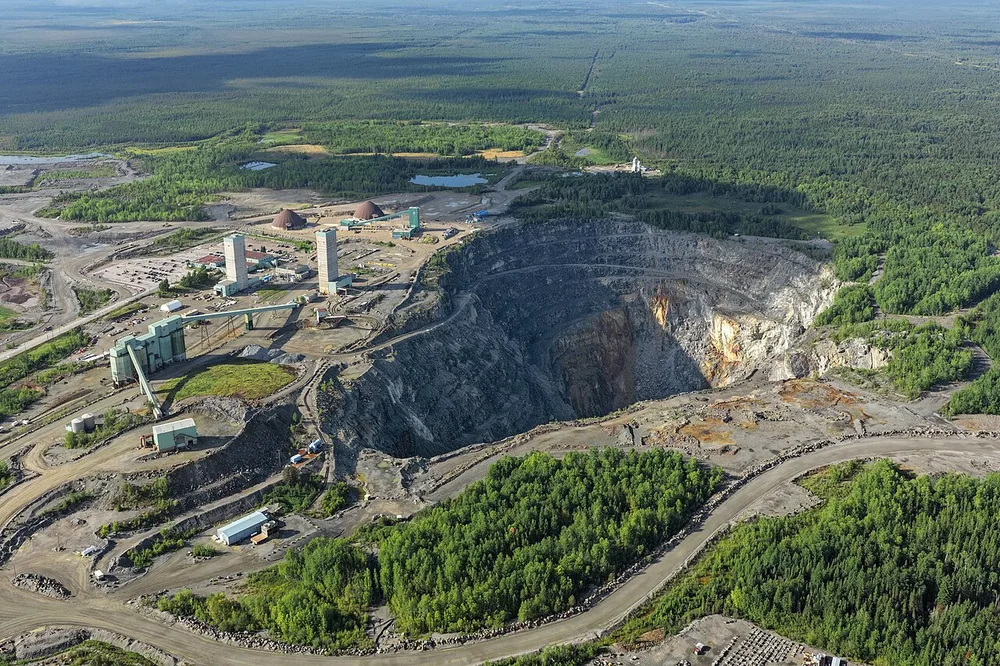 The Kidd mine in Ontario, associated with Glencore.