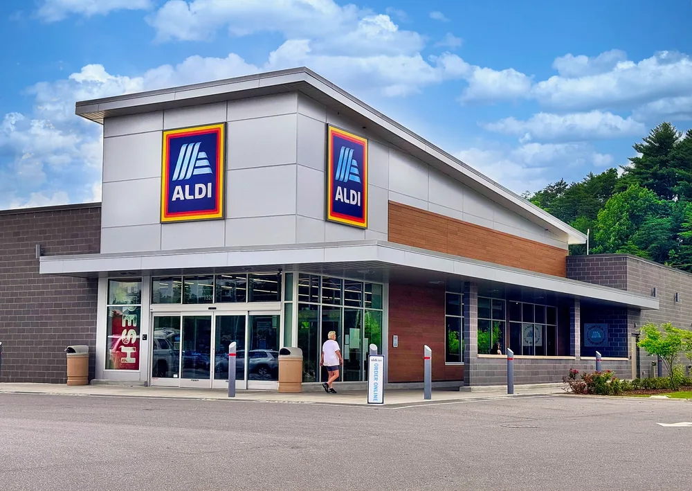 An Aldi store in Franklin, North Carolina.