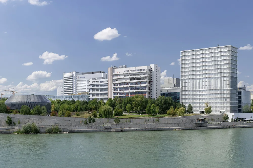 Part of the Novartis Campus in Basel, Switzerland.