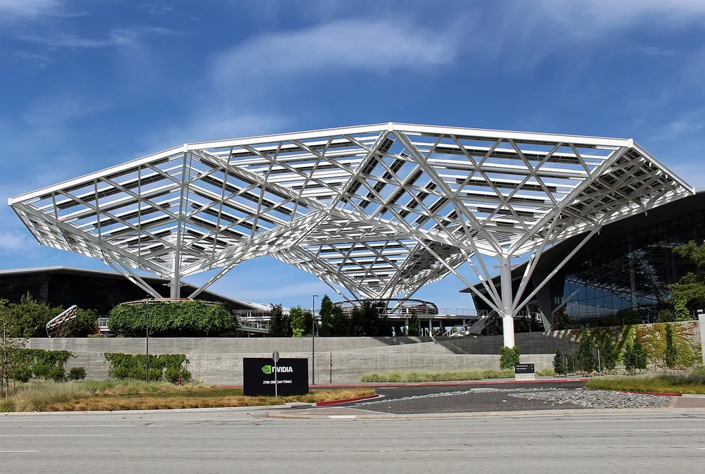 NVIDIA’s campus in Santa Clara, California.