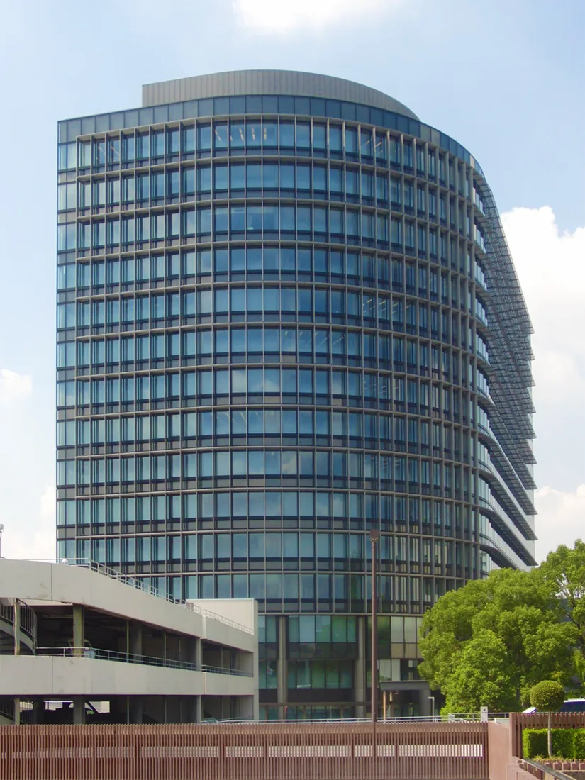 Toyota’s headquarters building in Toyota City, Aichi.