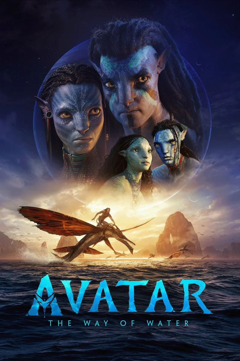The theatrical poster for Avatar: The Way of Water.