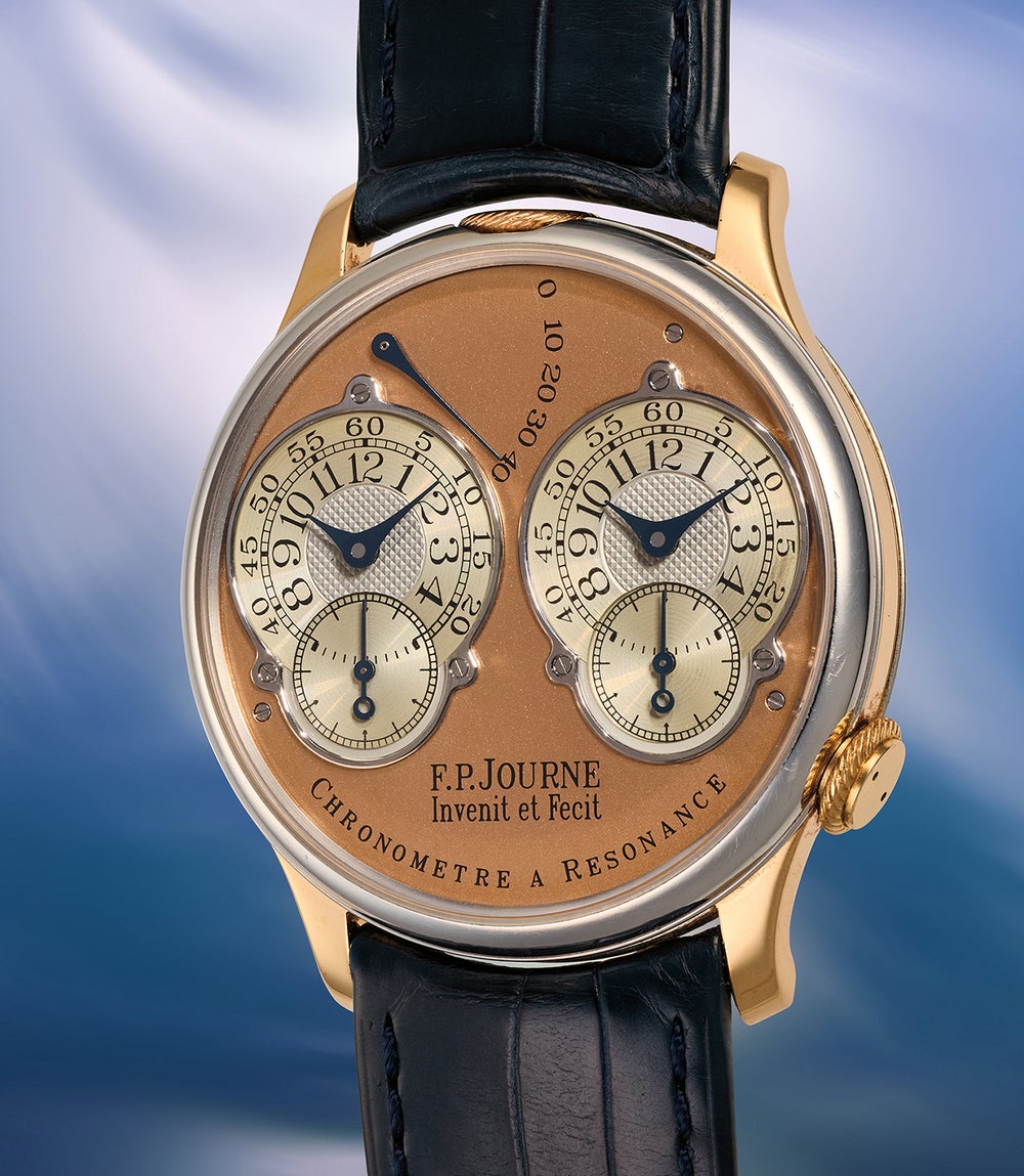 Photograph: F.P. Journe Chronomètre à Résonance — Souscription No. 007